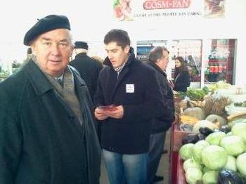 Kolozsvár: a monostori és Donát negyedbeli piacon jártak a Néppart jelöltjei