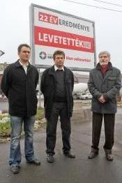 Eltávolíttatta a vásárhelyi rendőrség a Kossuth utca-óriásplakátot, a Néppárt nem hagyja annyiban 